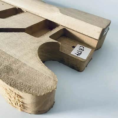 Harley Benton Tele Style Guitar Neck with HH Unfinished Body Set image 15