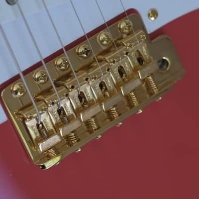Fender Custom Shop '57 Stratocaster NOS, Maple Neck, Gold Hardware - Fiesta Red image 17