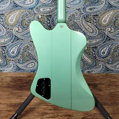 Epiphone 1963 Firebird I Inverness Green Electric Guitar w/ Hard Case image 6