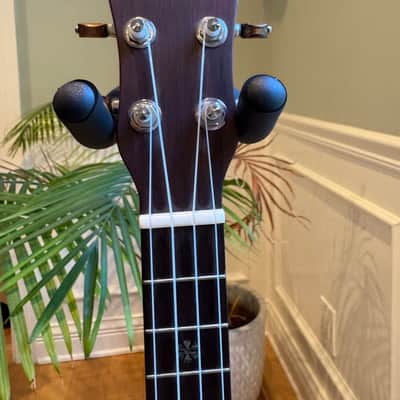 Bruce Wei BWUC17 Flower Tenor Ukulele 2015 - Solid Acacia Koa - MINT!! image 5