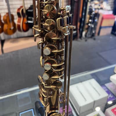 Vintage King HN White Co. Straight Soprano (B flat) Saxophone 1920s image 4