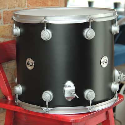 DW Collectors Floor tom 16x14 Matte Black image 3