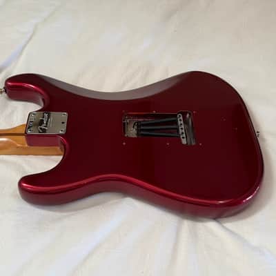 2013 Fender American Standard Stratocaster - Mystic Red Metallic - Upgrades - Free Pro Setup image 11