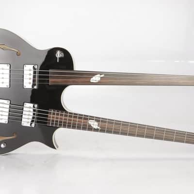 2011 Warwick Custom Shop Starbass SC Double Neck Bass Leland Sklar #38745 image 3