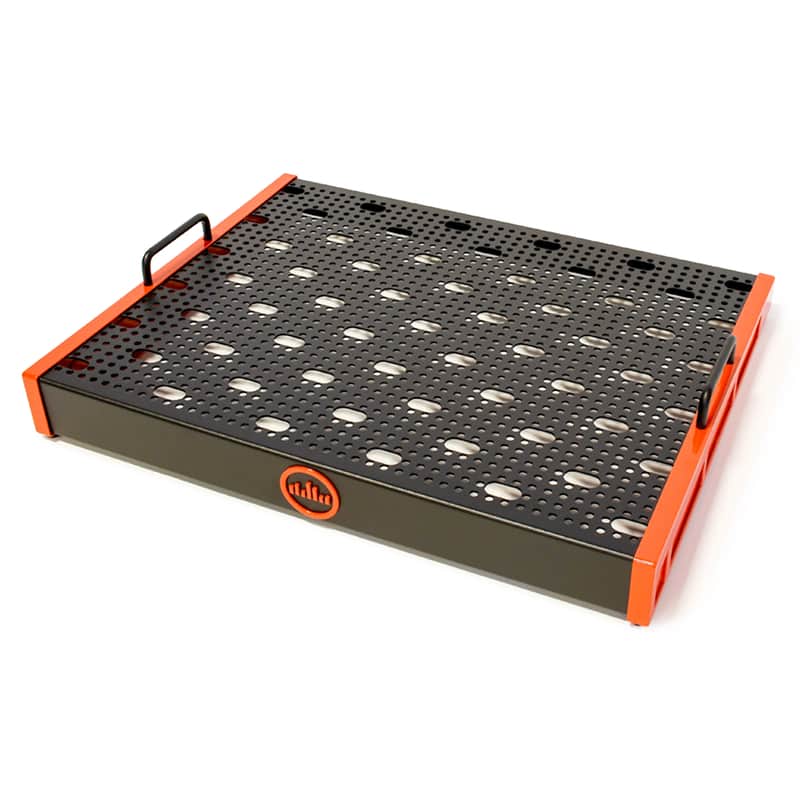 Temple Audio Trio 21 (21" x 16.5") Pedalboard Temple Red TRIO-21-TR image 1