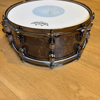 Tama LGM146 6x14" S.L.P. Series G-Maple Snare Drum 2019 - Present - Kona Mappa Burl image 3