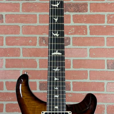 PRS 2023 CE 24-Black Amber Burst Electric Guitar (New-Old Stock) image 6