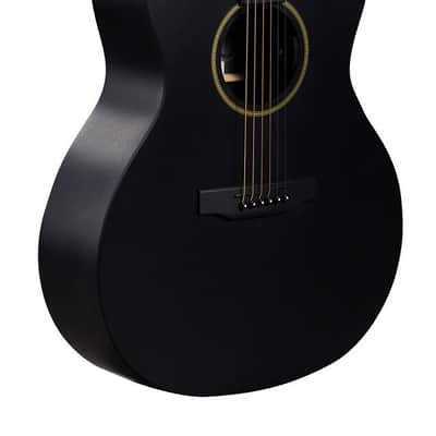 Martin GPC-X1E Acoustic-Electric Guitar W/Soft Case, Black/Black image 1