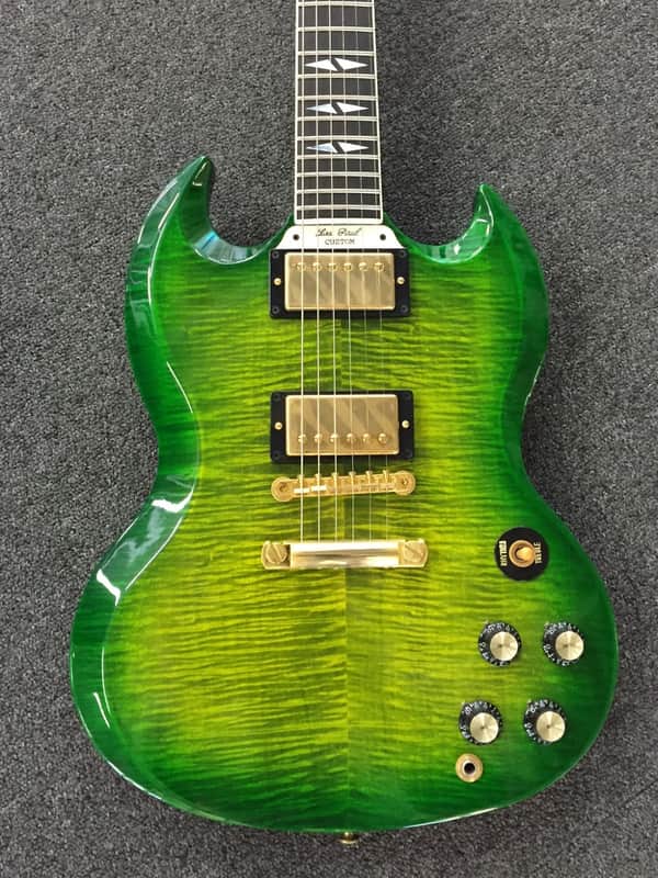 Gibson SG Elegant Iguana Burst | Reverb