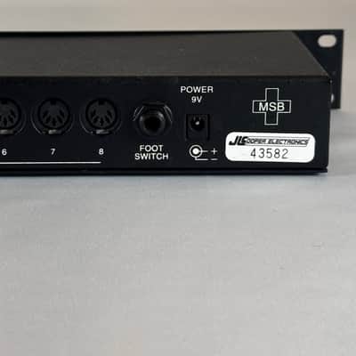 JL Cooper MSB+ Rev 2 - 8x8 MIDI Router, Patch bay image 8