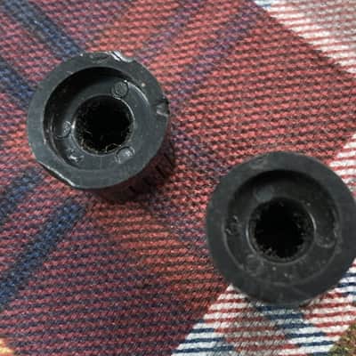 Two Vintage 1980s Effects Pedal Knobs - Guitar/Bass image 3
