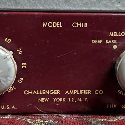 Bogen Challenger CH18 PA Tube Amplifier 6V6 Vintage Guitar Amp image 5