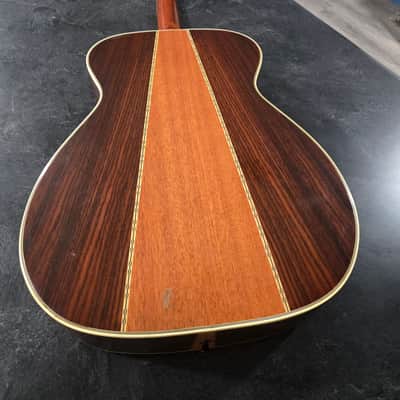 Vintage 70's Orpheum 359-F Acoustic Guitar With Case image 14