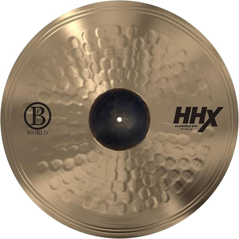 Sabian HHX 22 Inch Brian Frasier-Moore World Ride Cymbal l B20 Bronze Alloy l 80% Copper - 20% Tin l Made in Canada l Model 122XBFM image 1