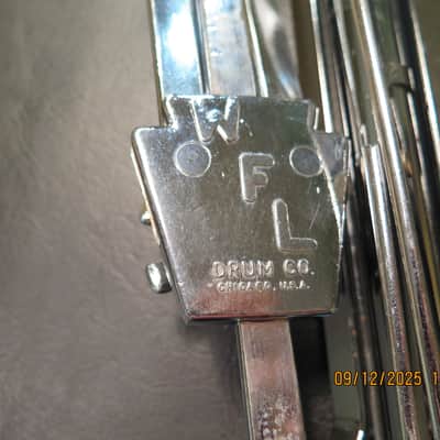 Ludwig (WFL) Snare Drum Stand 1960's - Chrome image 11