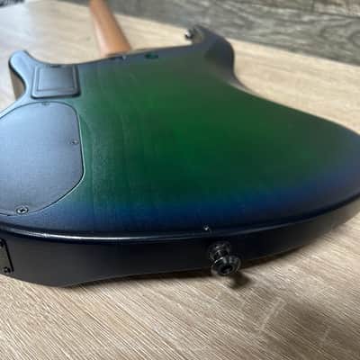 Kiesel Osiris Headless 6-String Electric Six String Translucent Dragon Burst Guitar #1414 image 19