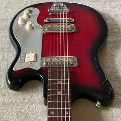 Vintage 1960’s Fujigen EJ-2 Electric Guitar Pre Maxon Goldfoil Pickups MIJ Japan Jon Spencer Blues Explosion image 4