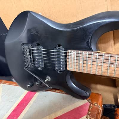 Sterling JP70 John Petrucci Signature 7-String Stealth Black Electric Guitar image 3