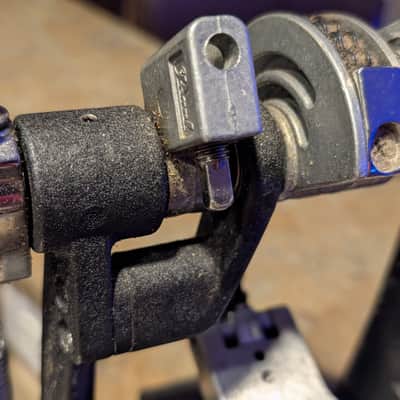 Pearl Double Bass Drum Pedal P-902 2010s - Brushed Metal Flat Black image 12