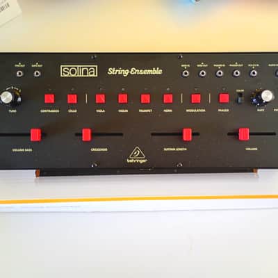 Behringer Solina String Ensemble 49-Voice Synthesizer 2023 - Present - Black