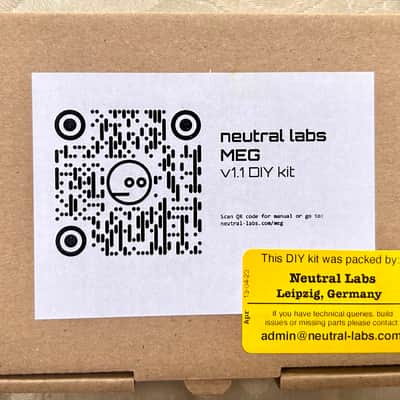 Neutral Labs MEG Waveshaper DIY Kit- Black image 1