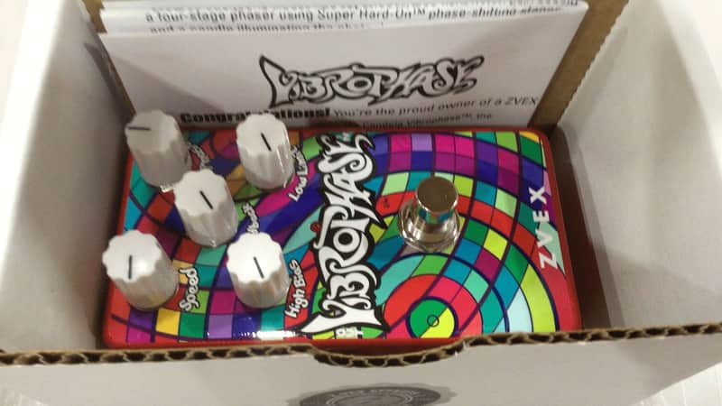 Zvex Vibrophase Vertical Vibrato & Phaser Pedal image 1