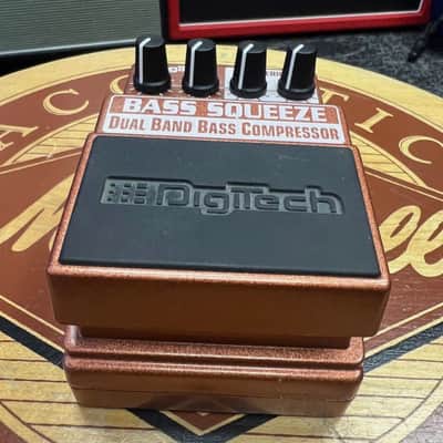 DigiTech X-Series Bass Squeeze Compressor/Sustain 2010s - Copper image 2