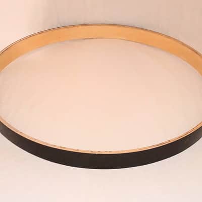 UNMARKED 22" (DIAMETER) BASS DRUM HOOP  - BLACK GALAXY WRAP - FREE SHIP TO C-USA image 3