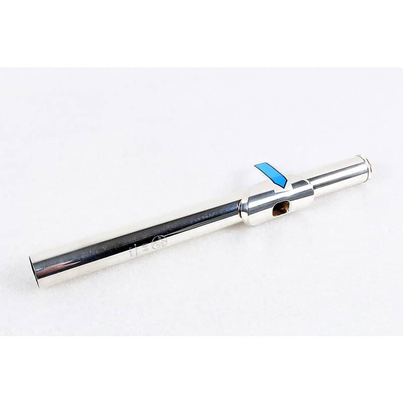 Tomasi Series 09 Silverlight (.835) Headjoint Regular Solid .925 Silver Lip-Plate and Riser image 1