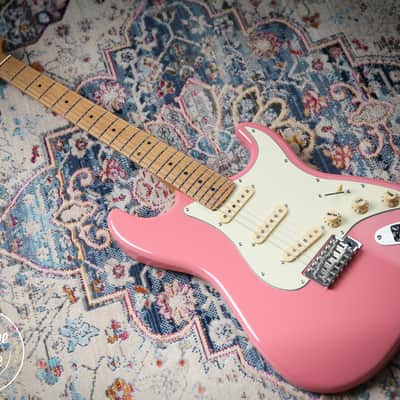 Jet Guitars JS-300 BGD Burgundy Pink image 1