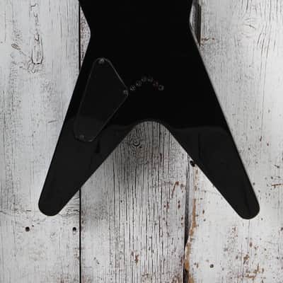 Dean ML 79 Solid Body Electric Guitar Black To Blue Fade Finish image 7
