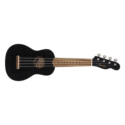 Venice Soprano Uke Black Fender image 2