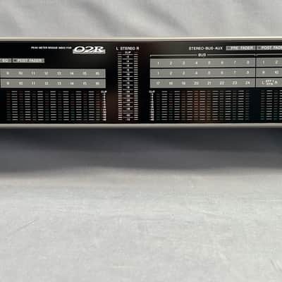 Yamaha MB02 02r Peak Meter Bridge - Grey image 1