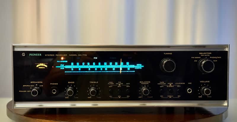 💎💎💎  Vintage Pioneer SX-770 Stereo Receiver - Serviced + Cleaned image 1