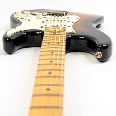 2009 Fender Stratocaster Standard 2-Tone Sunburst w/ Maple Fretboard, 6-Screw Bridge, Fender Gigbag image 8