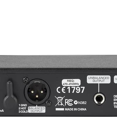 Samson Concert 99 Earset Wireless System with SE10 Earset Microphone, K Band, Black image 3