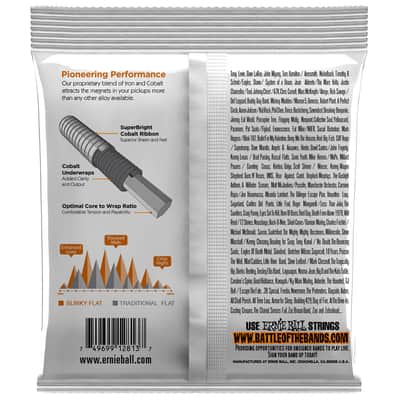 Ernie Ball Hybrid Slinky Flatwound 2813 045-105 image 2