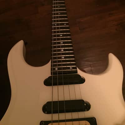 Carvin DC135 w/ Carvin/Kahler Floyd Rose + More! 1993 Antique White Kiesel image 18