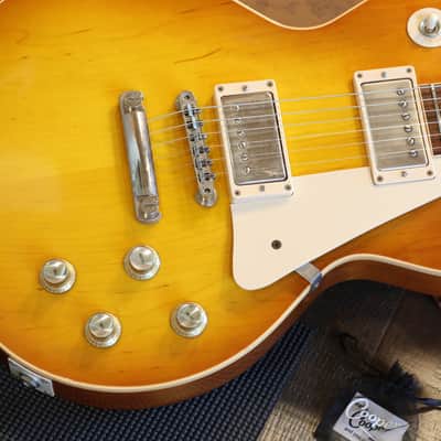 2006 Gibson Custom Shop Les Paul 1960 Reissue Electric Guitar Lemonburst + COA OHSC image 6