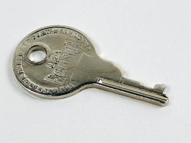 Excelsior Vintage Guitar Case Key – Made in USA. Geib, Lifton. 50s image 1