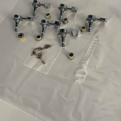 Fender Vintage F-Stamp Tuners — Schaller Germany — Late 1960s/Early 1970s — Complete Set of 6 image 5