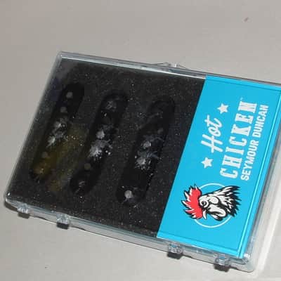 Seymour Duncan Hot Chicken Strat Set (Black) New with Warranty image 1