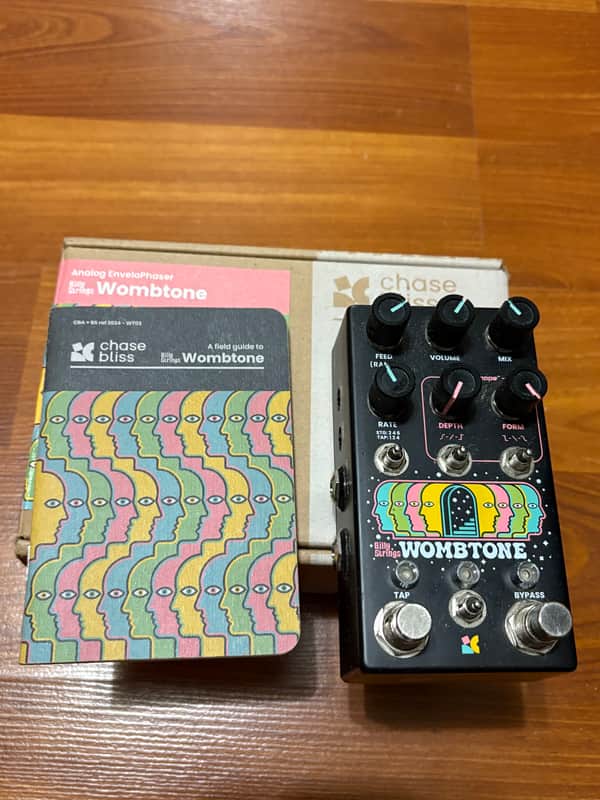Chase Bliss Audio Billy Strings Signature Wombtone Analog Phaser 2024 - Present - Black image 1