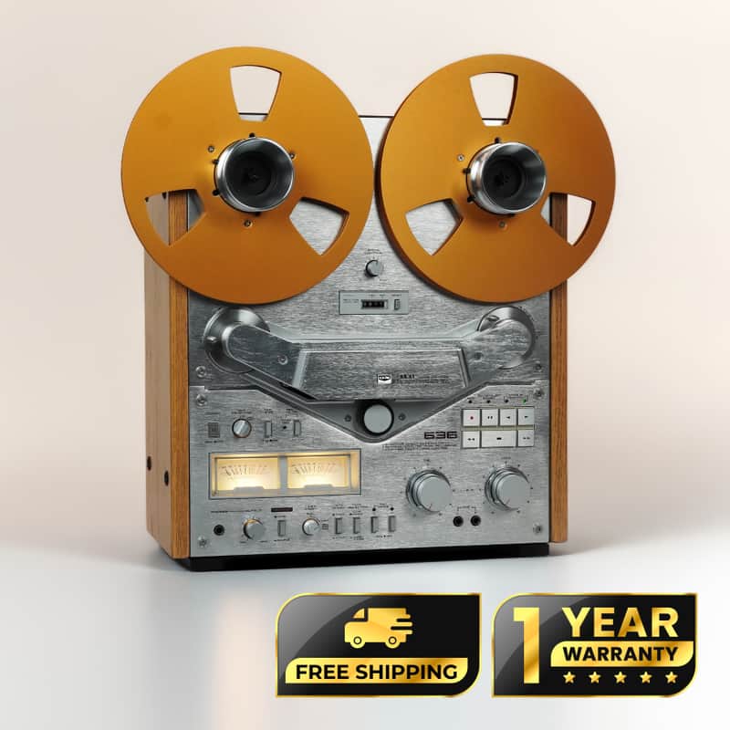 AKAI GX-636 Reel-to-Reel Tape Deck - Professionally Restored - 1-Year Warranty image 1