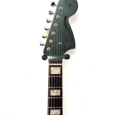 Fender Jaguar 1966 - Charcoal Frost Metallic w/ Matching Headstock image 14
