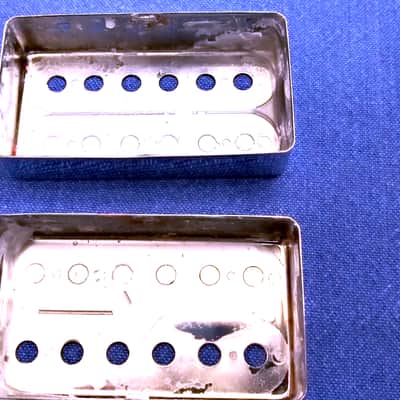 D'Angelico Humbucking Pickup Covers Chrome 2020 - Chrome image 3
