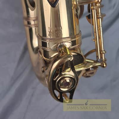 NO TARIFFS - Yamaha YAS-62 Alto Saxophone Purple Logo image 13