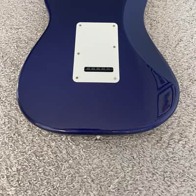 Fender Standard Stratocaster HSS 2000 MIM Midnight Blue Strat Guitar + Gig Bag image 14
