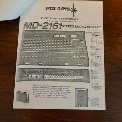 Polaris Professional Audio Components Flyers and Price List 1983/84 image 2