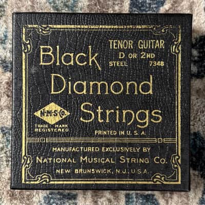 1930s Tenor Guitar D or 2ND Steel 7348 Vintage Guitars Strings! image 2